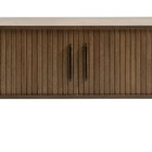 Gativel TV cabinet 120 cm, burnt oak