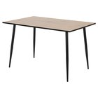 Table à manger Denaser 120x80 cm chêne