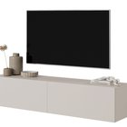 Bisira TV cabinet 140 cm Gray beige