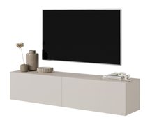 Bisira TV cabinet 140 cm Gray beige