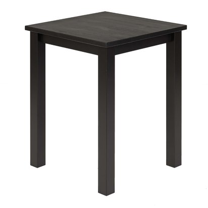 Silphium table 68x68 cm black