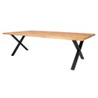 Lemucto rectangular table 300x100 cm oak