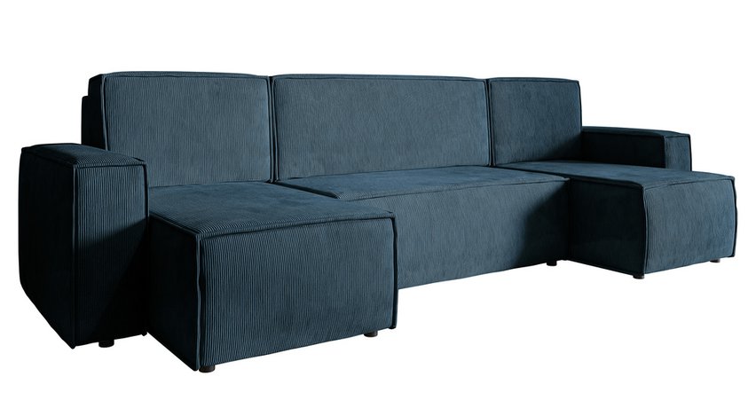 Copertino U-shaped corner sofa with sleeping function with container Element 13 universal