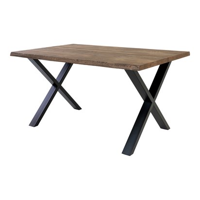 Lemucto table 140x95 cm oiled smoked oak