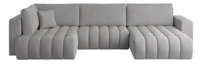 Consive U-shaped corner sofa bed (Fabric: Nube 03, Side: Right)