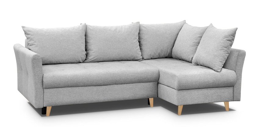 Lafre corner sofa bed with storage (Fabric: Gemma 86, Side: Right)