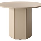 Table Hexa 110 cm Cappuccino