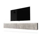 TV Cabinet Kane 180 cm (Concrete, LED)