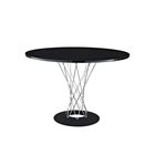 Cyclone table diameter 100 cm black