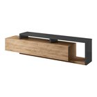 TV cabinet Ferido oak Ribbec Anthracite/oak Ribbec 24JRFG40