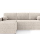 Corner sofa with sleeping function Bloom L-shaped with storage Abriamo 03 boucle universal