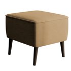 Vence Castel footstool 48 black legs