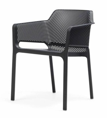 Net Nardi garden chair made of certified anthracite material