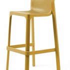 Net Nardi bar chair made of certified yellow material