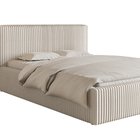 Upholstered bed 160x200 cm Tilio with storage, metal frame Tilia 01 thick corduroy