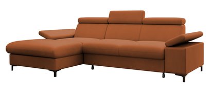 Millefolium Salvador 14 Agmamito left-sided L-shaped corner sofa with sleeping function with a container