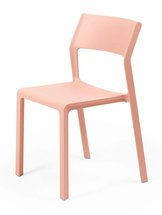 Chaise de jardin Trill Nardi en matériau rose clair certifié