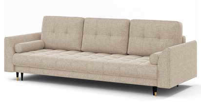 Agriano three-seater sofa with storage Neve 03 wickerwork