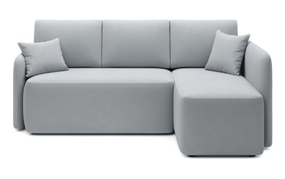 Corner sofa with sleeping function Cascato L-shaped with container Sola 04 right-hand side