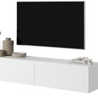 Meuble Veldio RTV blanc 110 PE 140 cm suspendu