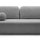 Lambina three-seater sofa with Abriamo 07 boucle container