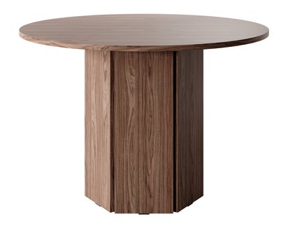 Hexa table 110 cm Wisconsin walnut