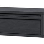 Evo console with hanging drawer, 90 cm, black