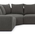 Castellina U-shaped modular corner sofa with backrest on the left Abriamo 8