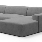 Terrafino U-shaped modular corner sofa with backrest on the left Onega 7