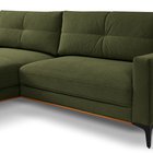 Corner sofa with sleeping function Sabbino L-shaped with storage Curio 39 hydrophobic chenille right-hand side