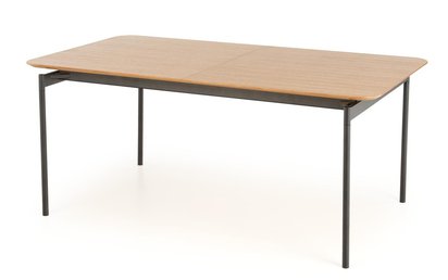 Newelliwors extendable table 170-250x100 cm natural oak/black