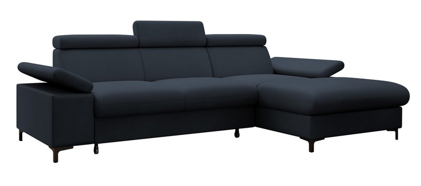 Millefolium Salvador 05 Agmamito right-hand L-shaped corner sofa with sleeping function with a container