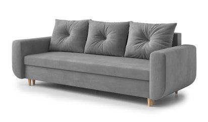 Chesby sofa bed with storage Kronos 53 velour