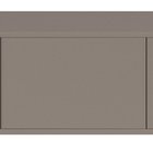 TV cabinet Oro 154 cm with three drawers, hanging, dark beige