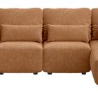 Corner sofa with sleeping function Carnos U-shaped Quintana 04 hydrophobic velvet easy to clean