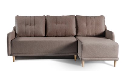 Corner sofa with sleeping function Dorino L-shaped universal Castel 20