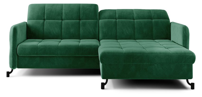 Clainlo corner sofa bed with storage (Fabric: Kronos 19, Side: Right)