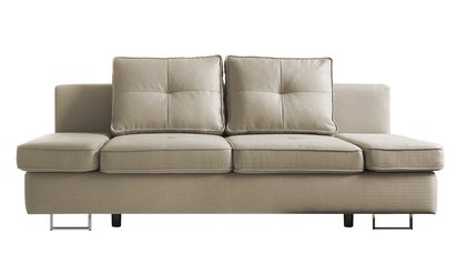 Villare three-seater sofa bed (Fabric: Zetta 291)