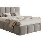 Upholstered bed 180x200 cm Cloudy gray Legend 04
