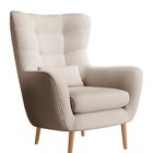 Vence Lincoln 01 lounge chair, beech legs