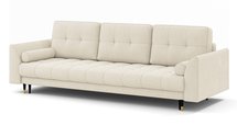 Agriano three-seater sofa with storage Storm 02 easy-clean chenille