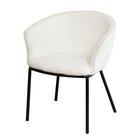 Immizes light cream upholstered chair