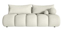 Dandelino Mini three-seater sofa with sleeping function Coral 15 boucle