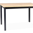 Soleado Dining Table 100x60cm Artisan Oak/Black