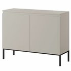Commode Bemmi deux portes 100 cm Beige