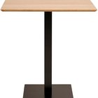 Fano table 70x70 cm natural oak / black