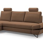 Corner sofa with sleeping function Lazaro L-shaped with container (Fabric: Salvador 04, Side: Left)