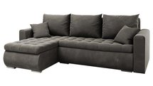 Corner sofa with sleeping function Derkan L (Fabric: Riviera 95)