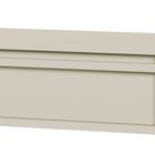 Evo console with hanging drawer 90 cm Gray beige