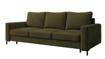 Mokpeo three-seater sofa bed with storage (Fabric: Velluto 35)